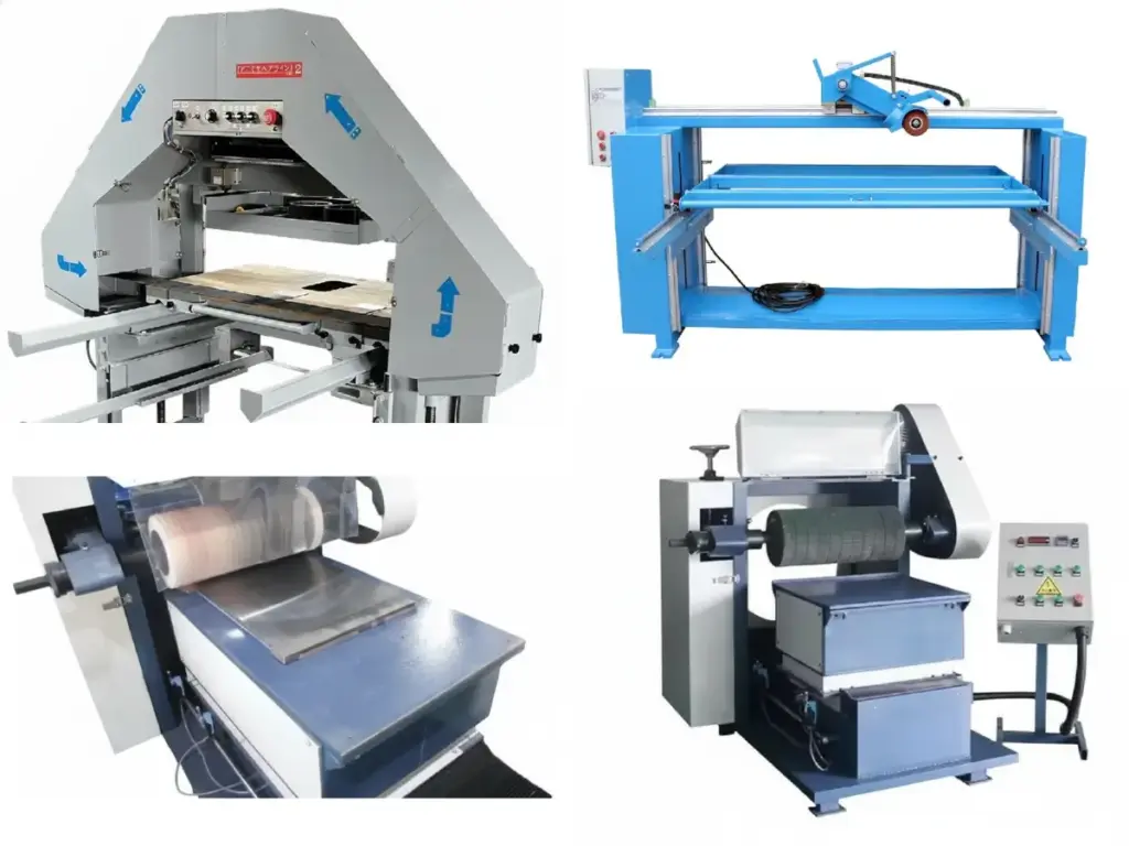 DPグループ製ヘアライン加工機と研磨機による高品質な表面仕上げ設備